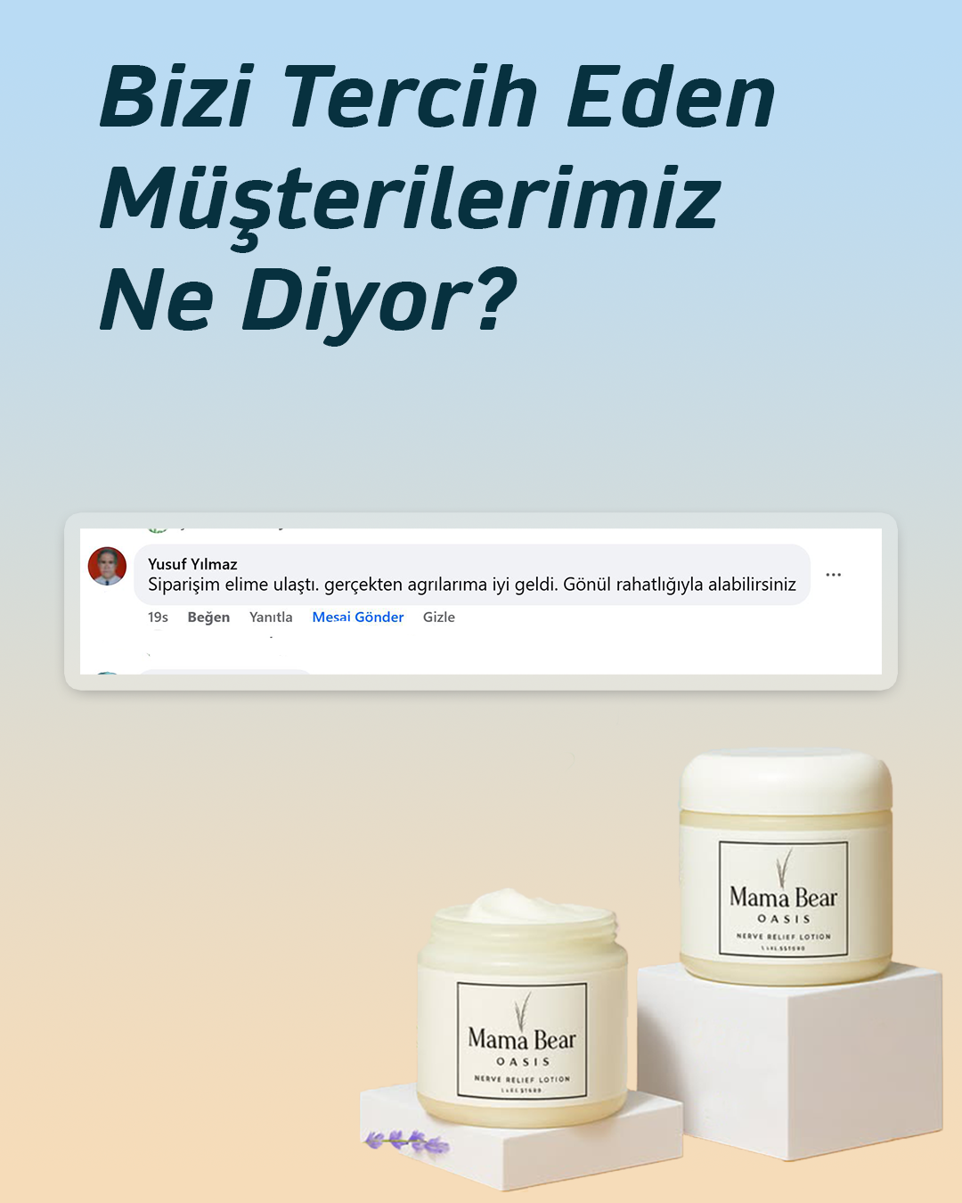 Mama Bear Mucize Ağrı Losyonu 100ml